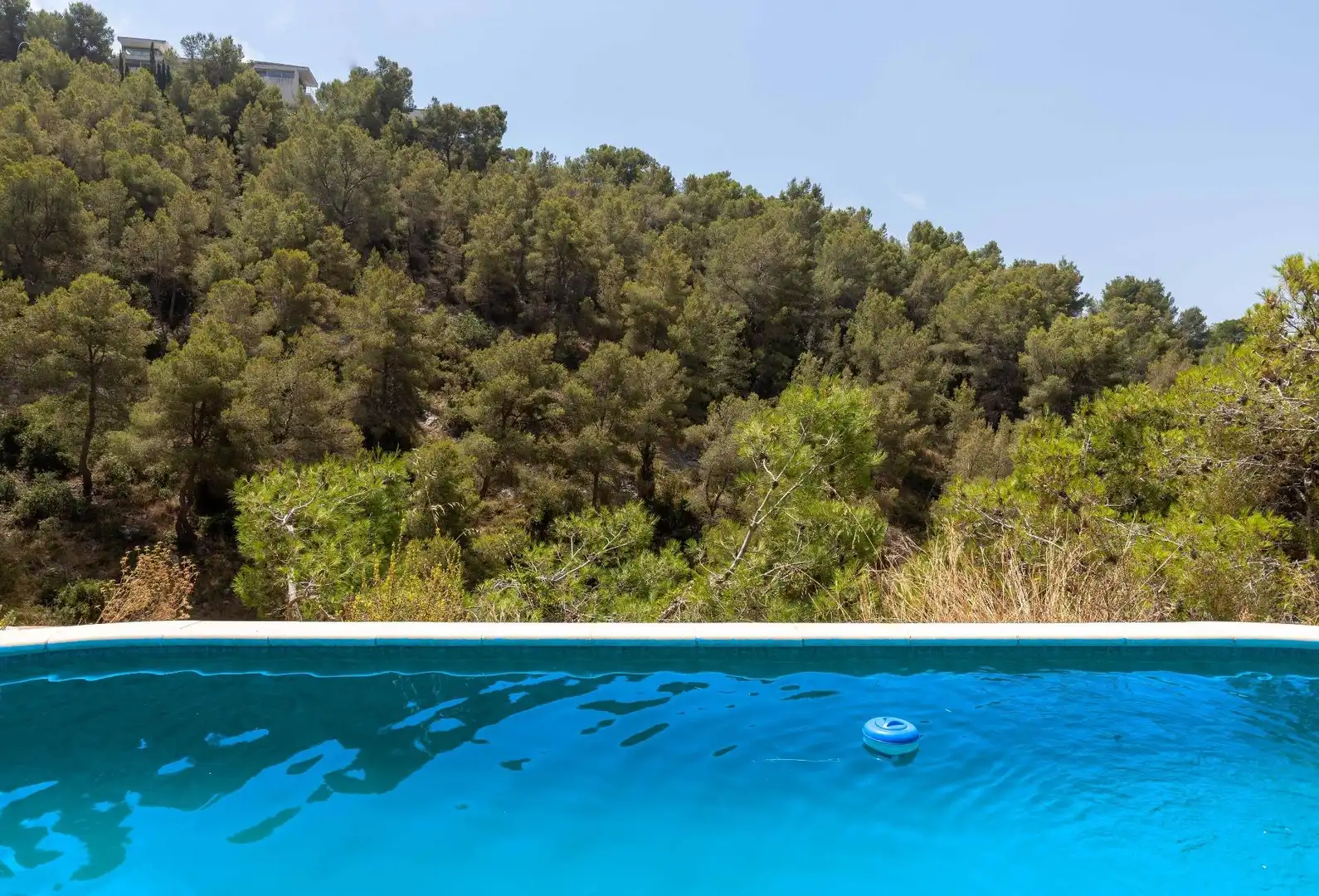 Swimming pool of Houses for sale in Sitges  with Air Conditioner, Heating and Parquet flooring
