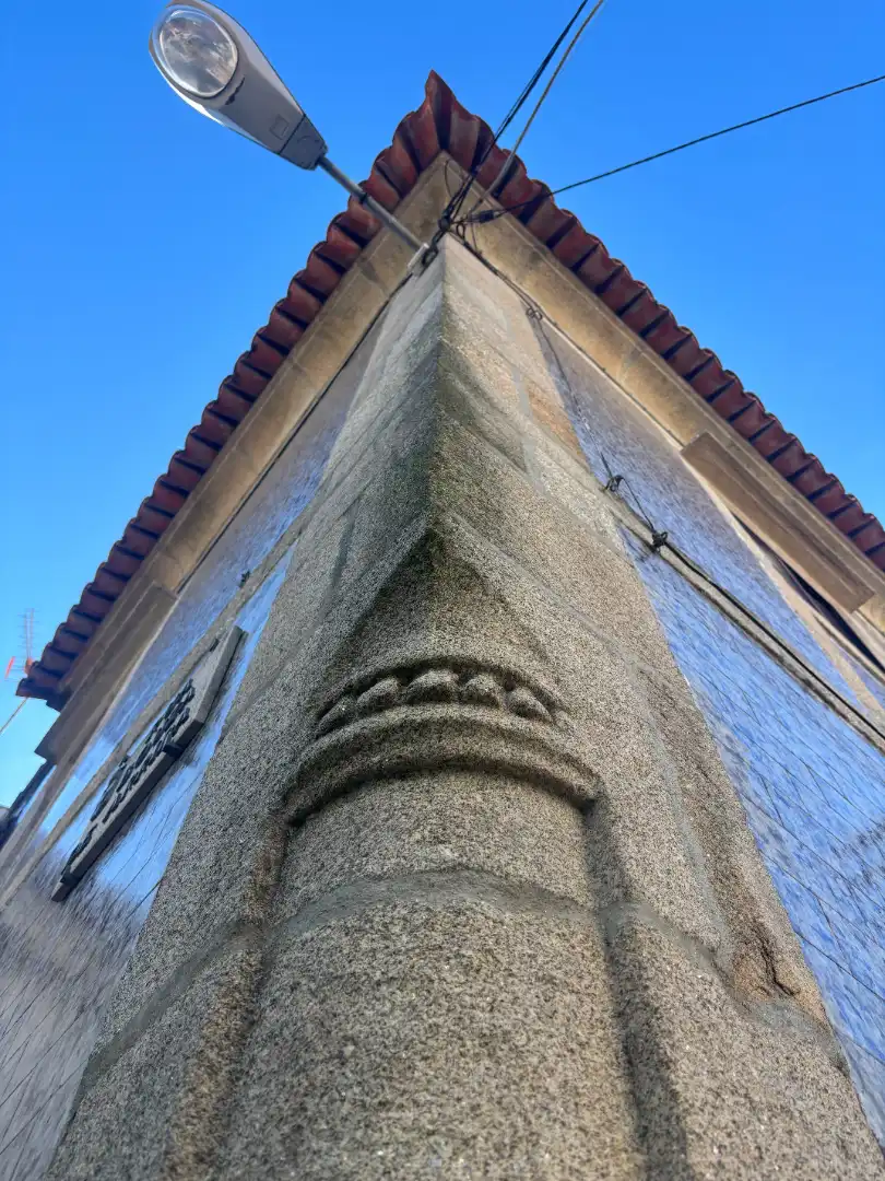 Exterior view of Houses for sale in Vilagarcía de Arousa  with Balcony