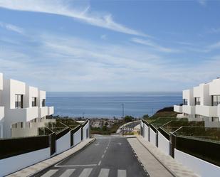 Exterior view of Single-family semi-detached for sale in Málaga Capital  with Terrace