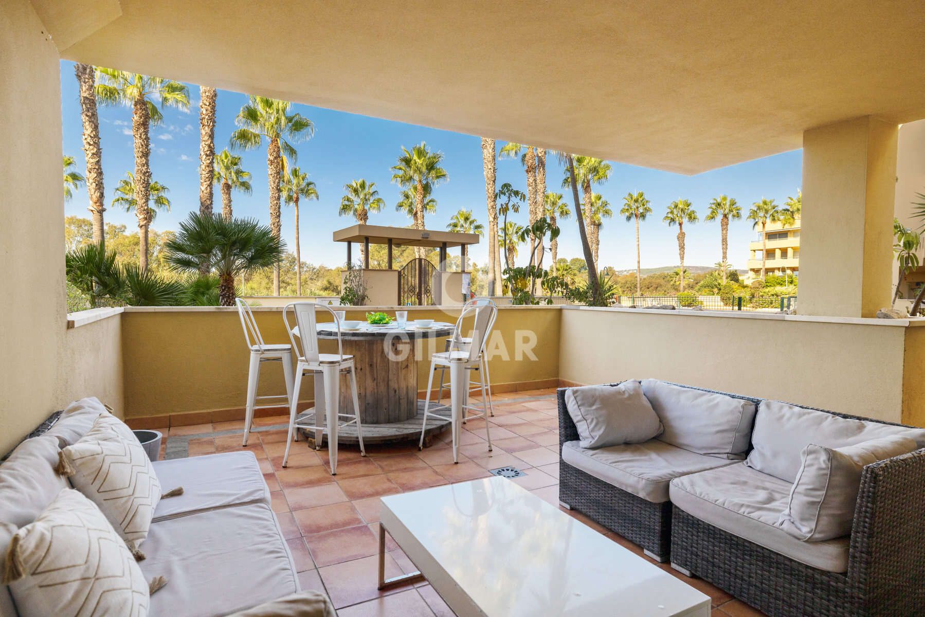 Terrace of Flat for sale in Sotogrande  with Heating, Storage room and Swimming Pool