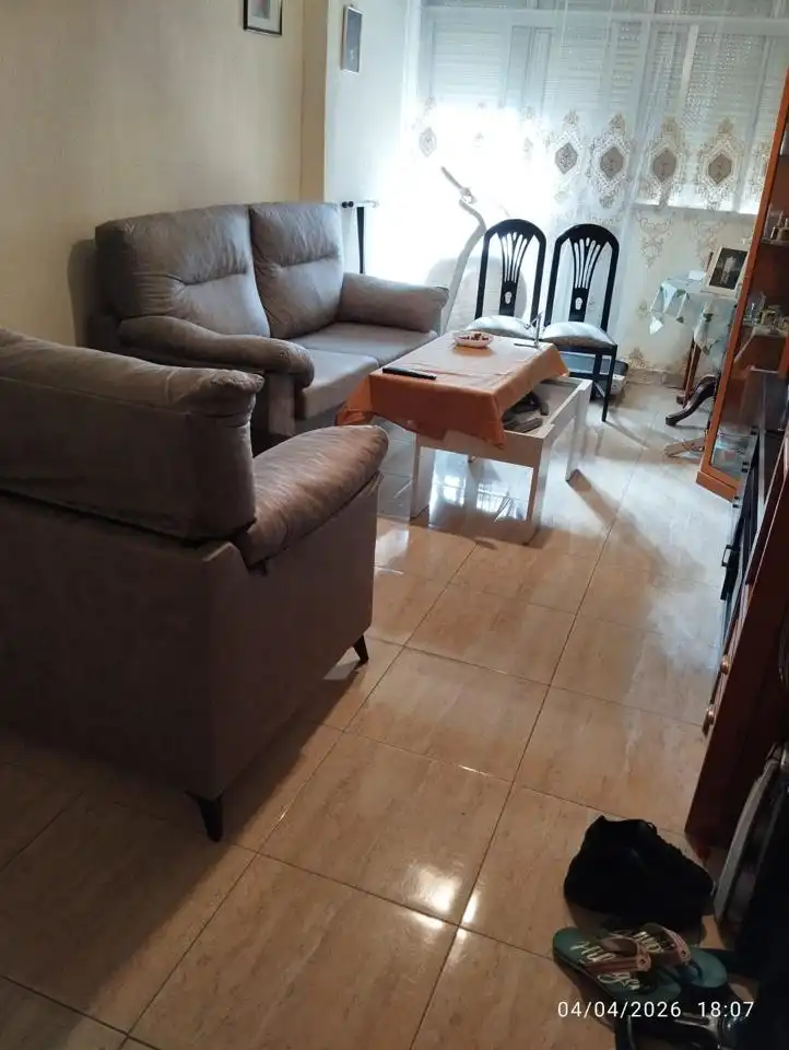 Sala de estar de Piso para compartir en Alcalá de Henares con Calefacción y Amueblado