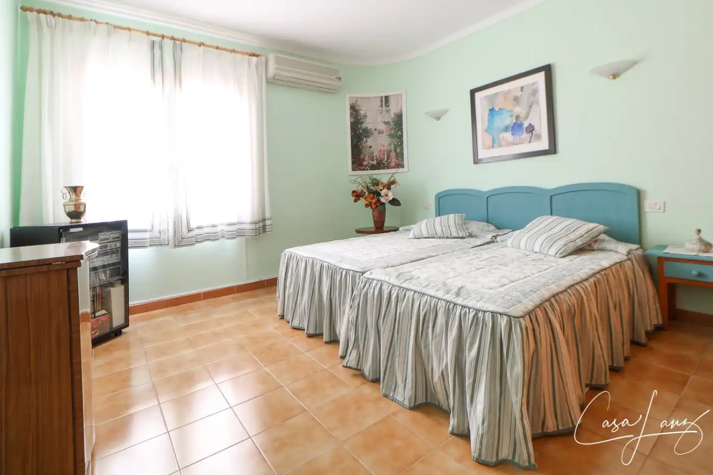 Dormitori de Casa o xalet en venda en San Bartolomé amb Aire condicionat, Jardí privat i Terrassa