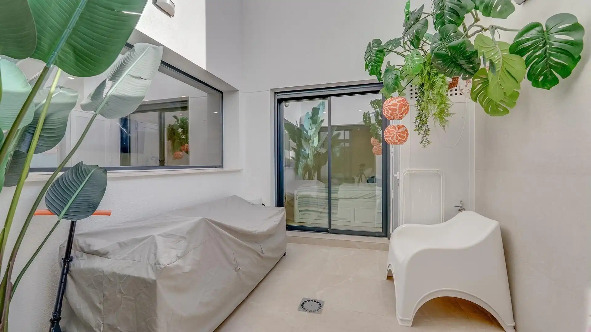 Terraza de Casa o chalet en venta en San Pedro del Pinatar con Aire acondicionado, Calefacción y Amueblado