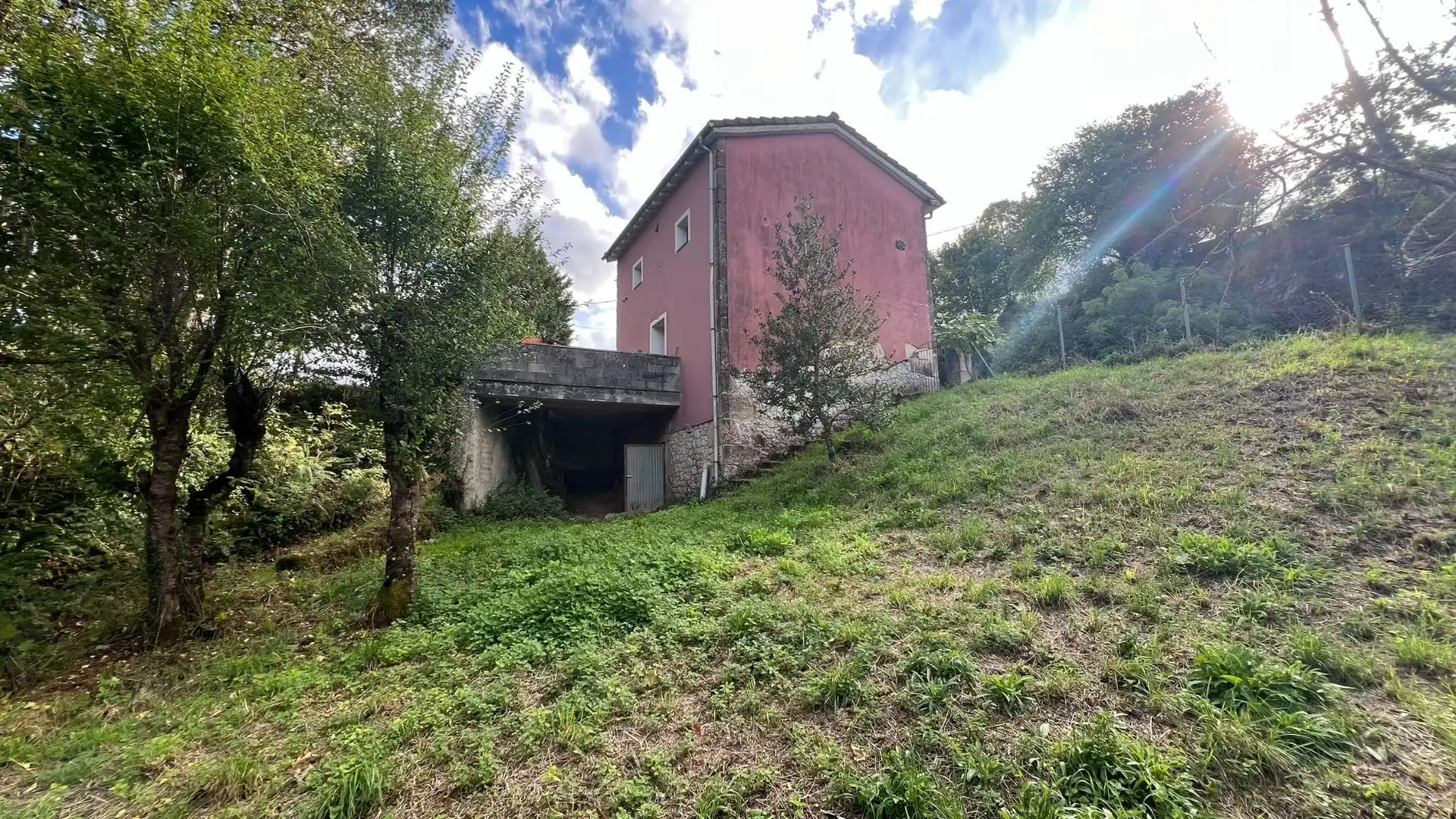 Vista exterior de Casa o chalet en venta en Cabrales con Jardín privado y Trastero