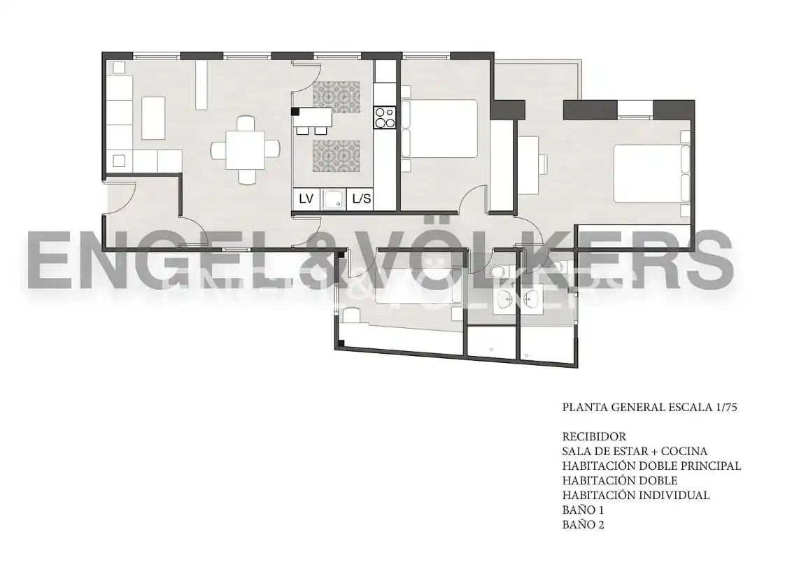 Appartamento con terrazza in vendita a Barrio de Salamanca, imagen 27
