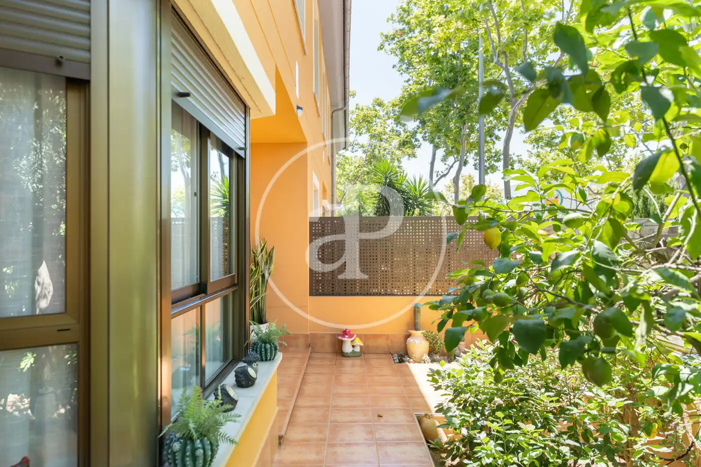 Vista exterior de Casa adosada en venta en  Palma de Mallorca con Aire acondicionado, Calefacción y Jardín privado