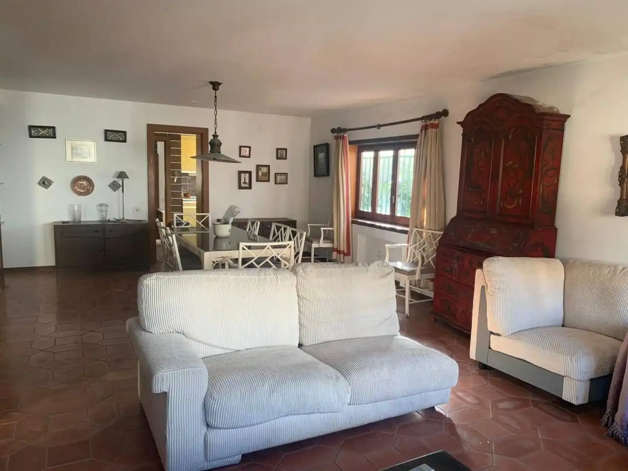 Sala d'estar de Casa o xalet en venda en Sueca amb Calefacció, Jardí privat i Terrassa