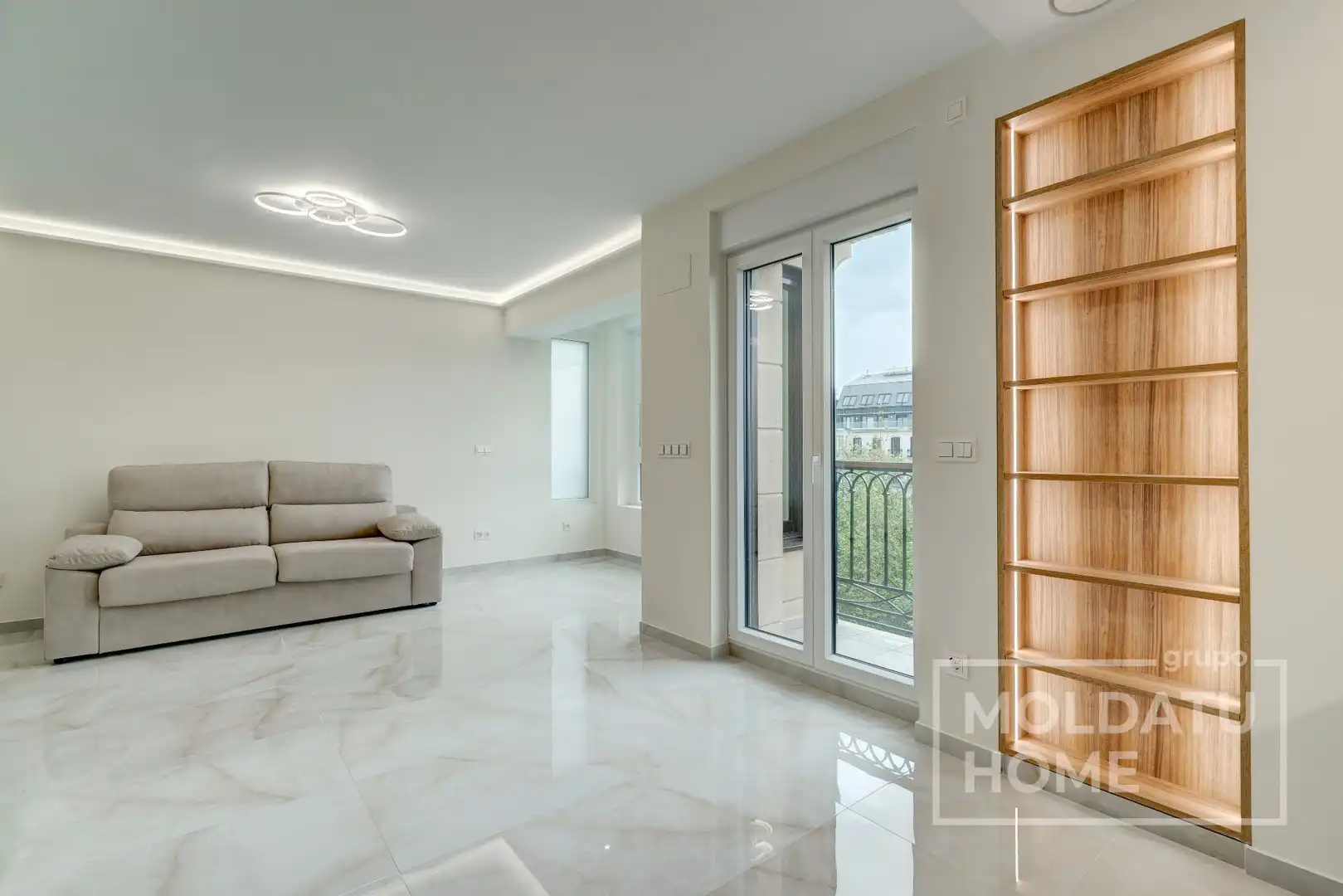 Sala de estar de Apartamento en venta en Donostia - San Sebastián  con Aire acondicionado, Calefacción y Terraza