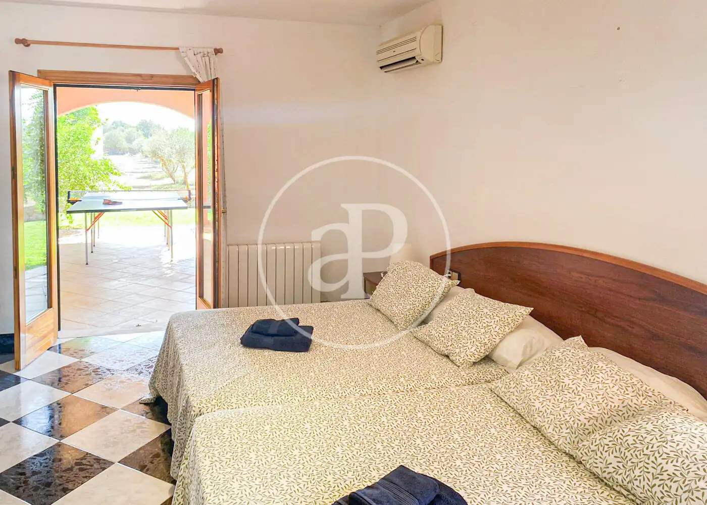 Bedroom of Houses for rent in Llucmajor  with Air Conditioner, Heating and Private garden