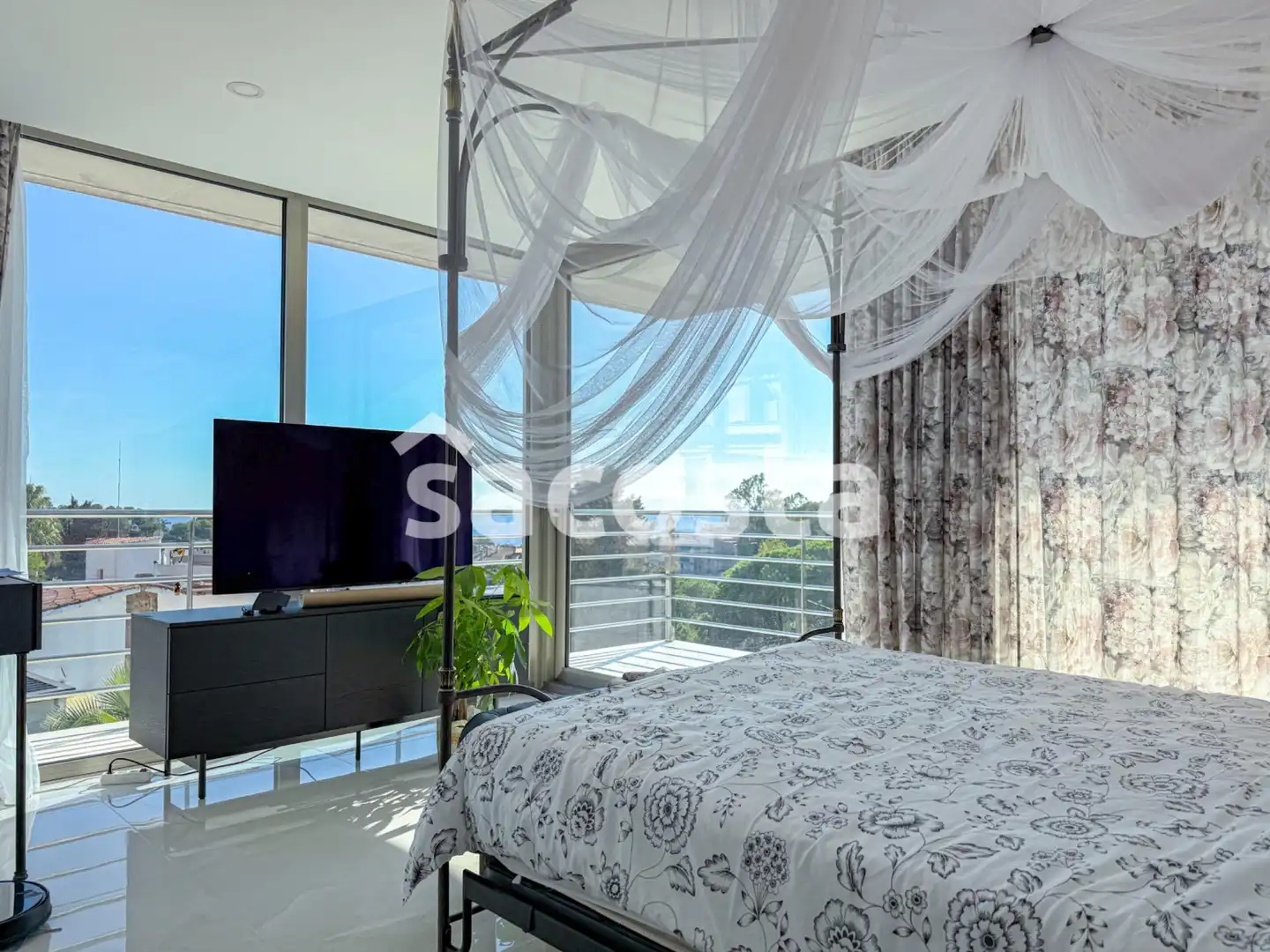 Dormitori de Casa o xalet en venda en Lloret de Mar amb Aire condicionat, Jardí privat i Terrassa