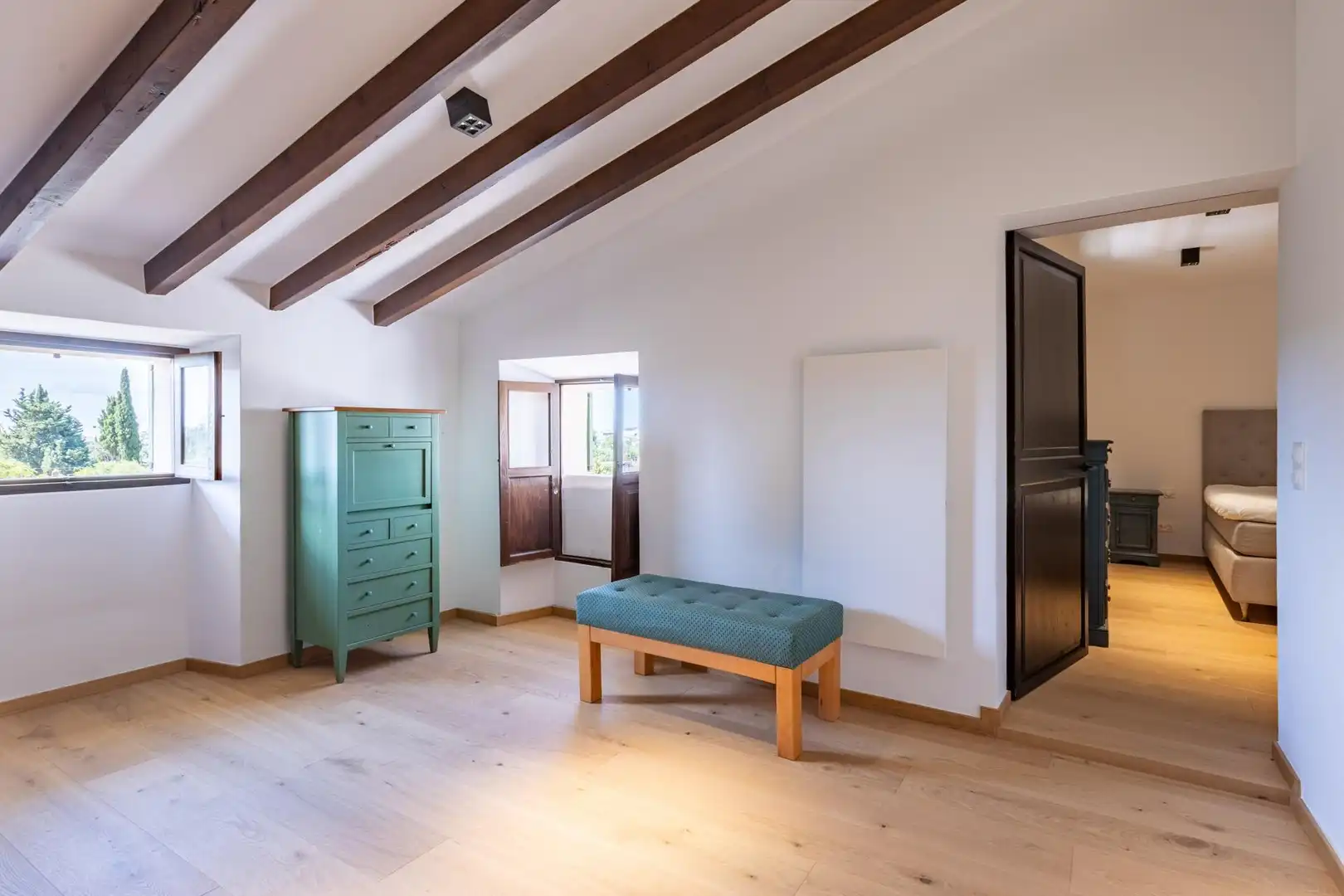 Dormitori de Finca rústica en venda en  Palma de Mallorca amb Aire condicionat, Calefacció i Jardí privat