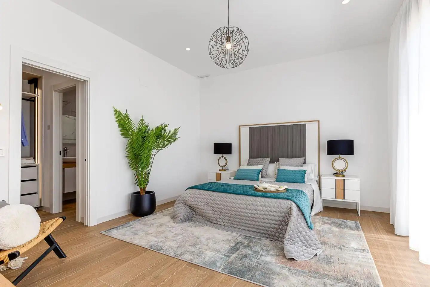 Habitación de Casa o chalet en venta en Finestrat con Jardín privado, Terraza y Piscina
