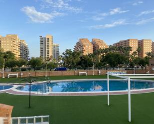 Swimming pool of Apartment to rent in Oropesa del Mar / Orpesa  with Air Conditioner, Heating and Terrace