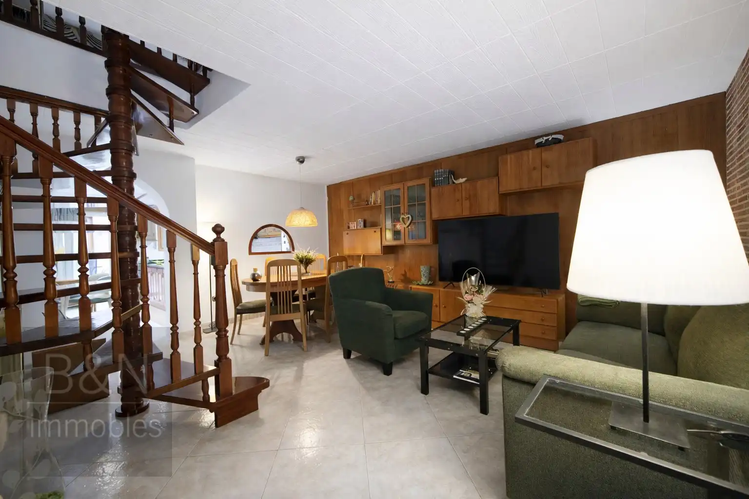Sala de estar de Casa o chalet en venta en Terrassa con Calefacción y Terraza