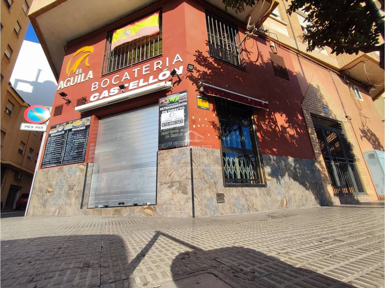 Vista exterior de Local en venta en Castellón de la Plana / Castelló de la Plana