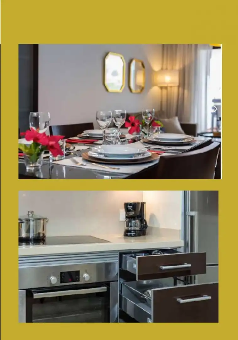 Cocina de Piso en venta en Estepona con Aire acondicionado, Jardín privado y Terraza