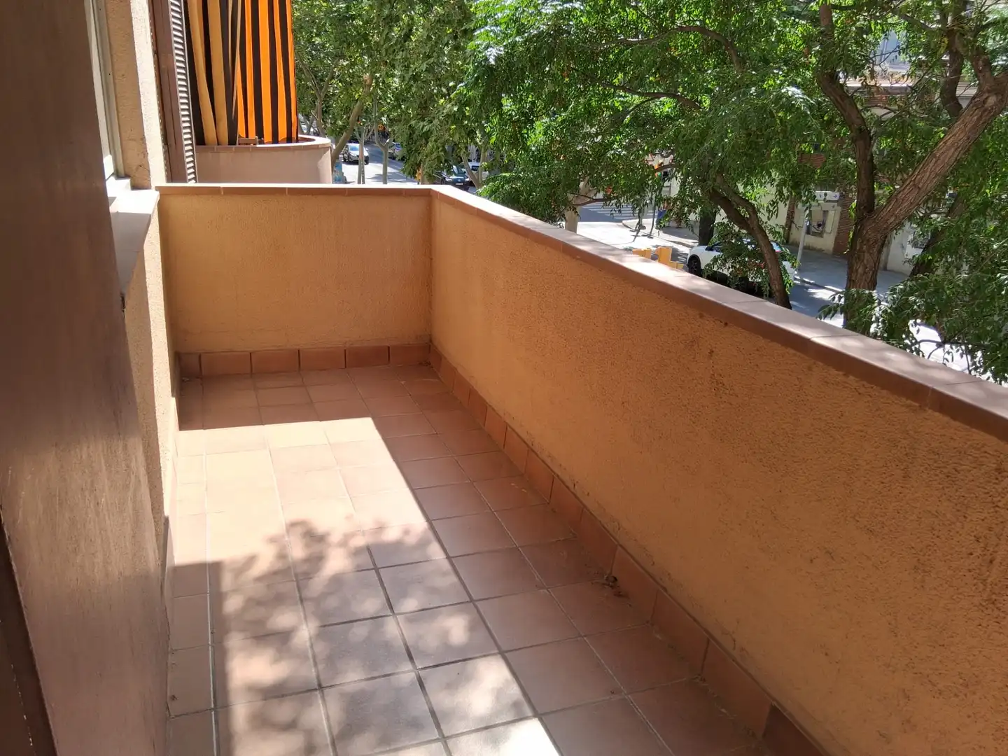 Terrasse von Wohnung zum Verkauf in Sabadell mit Heizung, Parkett und Ofen