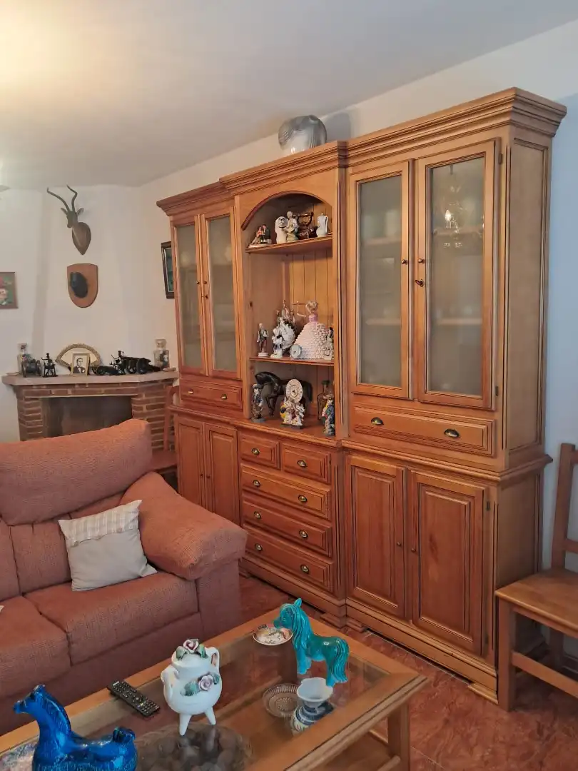 Sala de estar de Casa o chalet en venta en Santa María del Tiétar con Calefacción, Amueblado y Horno