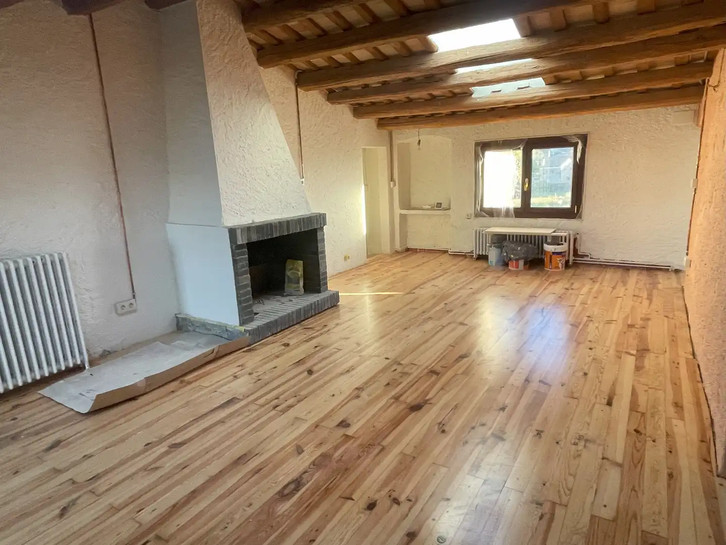 Sala de estar de Finca rústica en venta en Quart con Calefacción, Jardín privado y Parquet