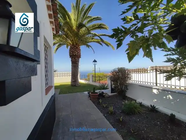 Außenansicht von Haus oder Chalet zur Miete in Tacoronte mit Klimaanlage, Heizung und Privatgarten