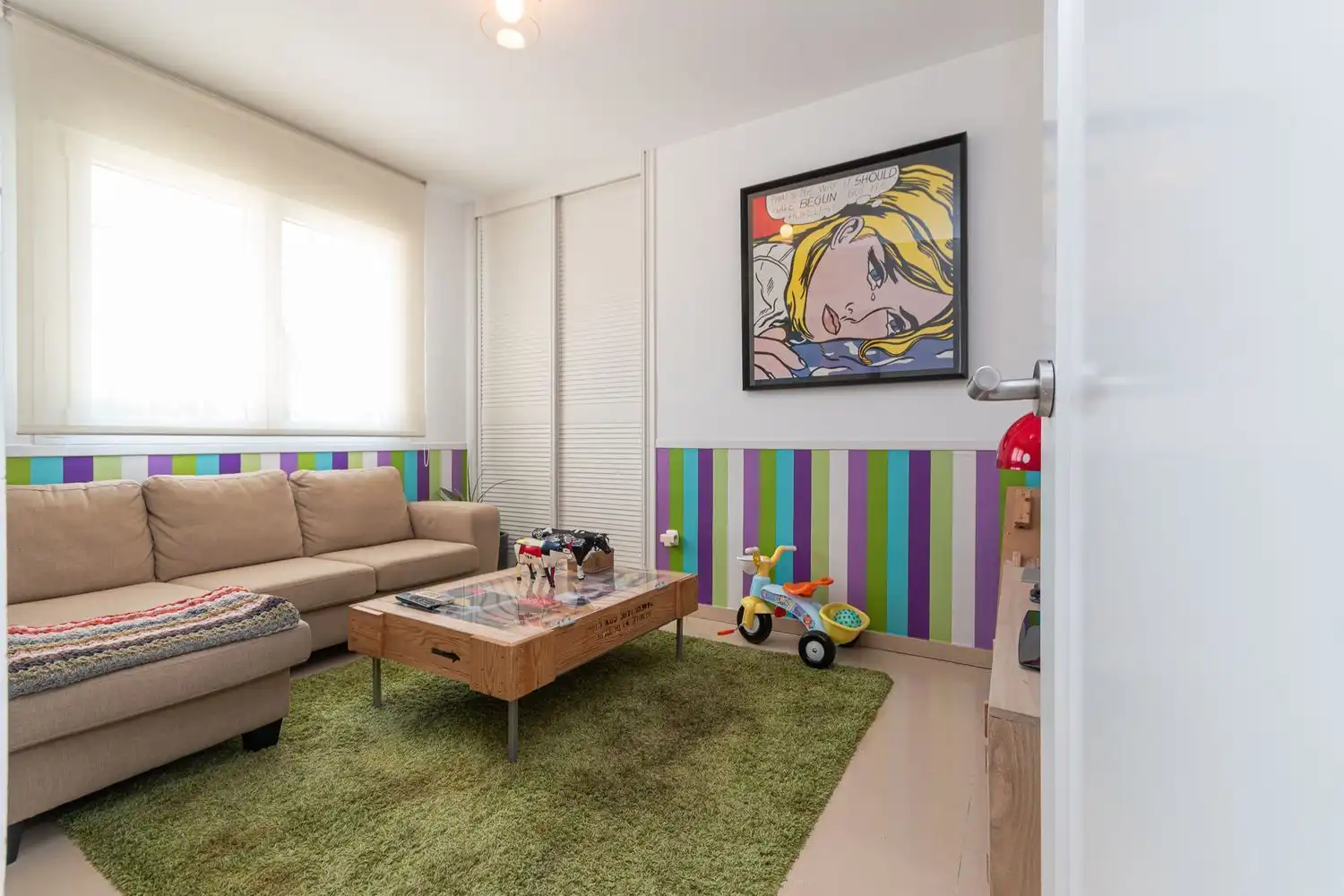 Living room of Houses for sale in Boadilla del Monte  with Air Conditioner, Heating and Storage room