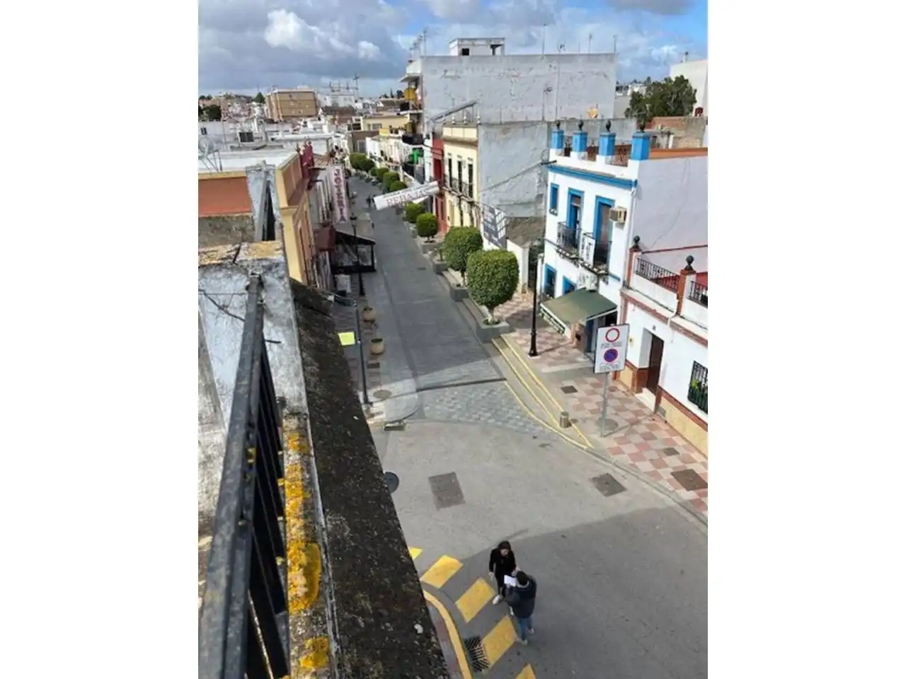 Exterior view of Houses for sale in Tomares  with Terrace, Storage room and Balcony