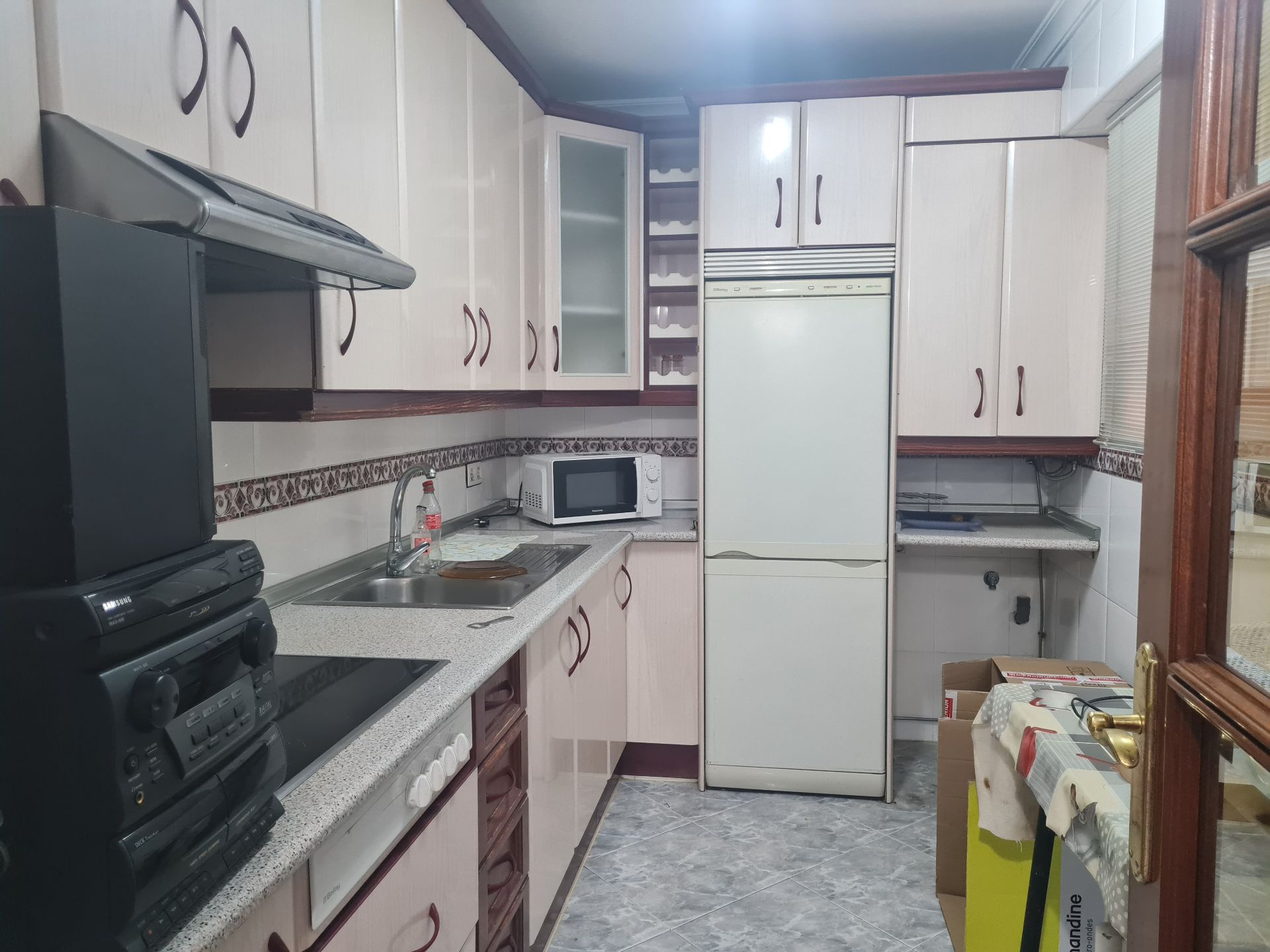 Kitchen of Flat for sale in Málaga Capital  with Terrace and Furnished