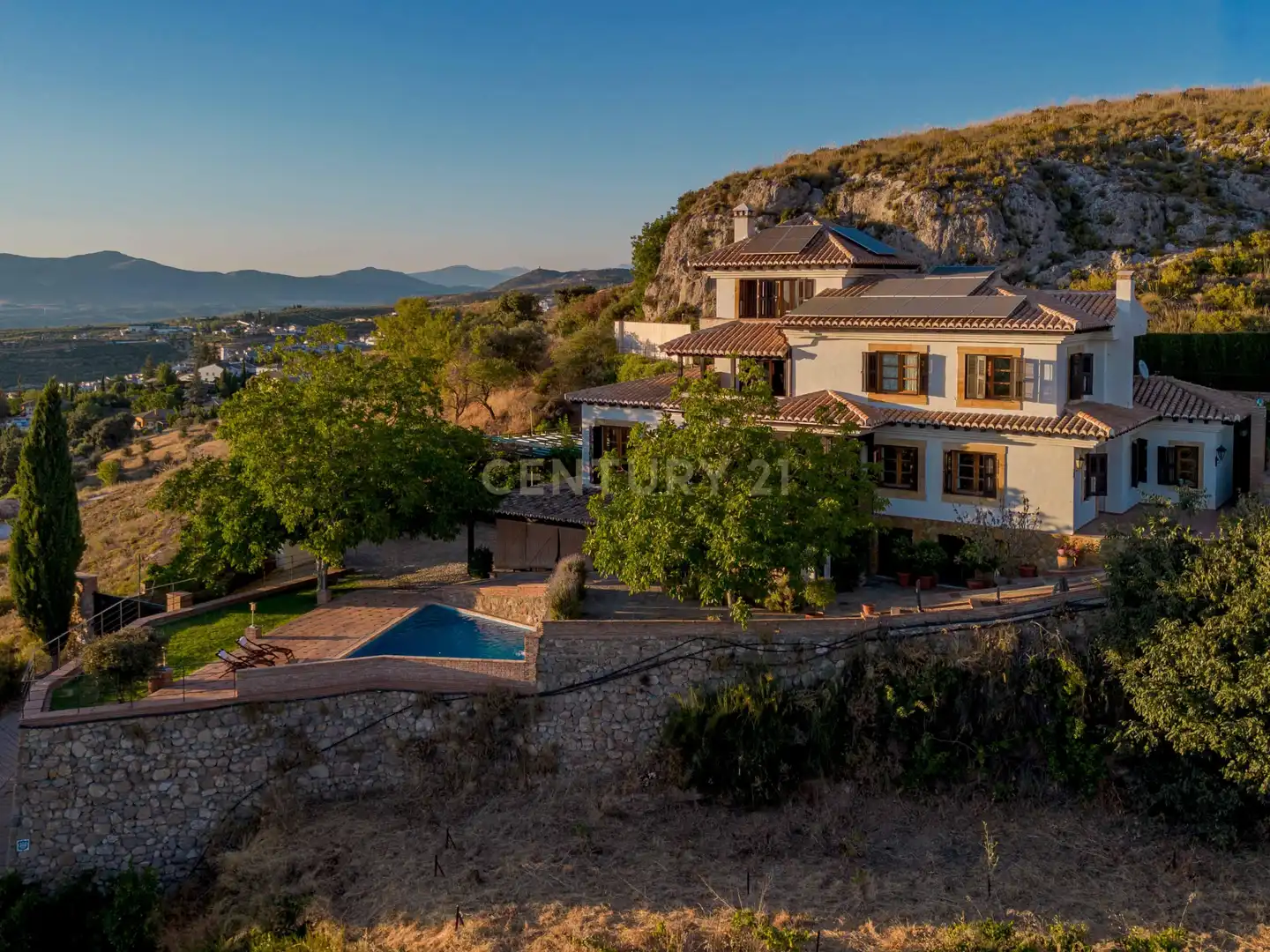 Vista exterior de Casa o chalet en venta en Nívar con Jardín privado, Trastero y Piscina