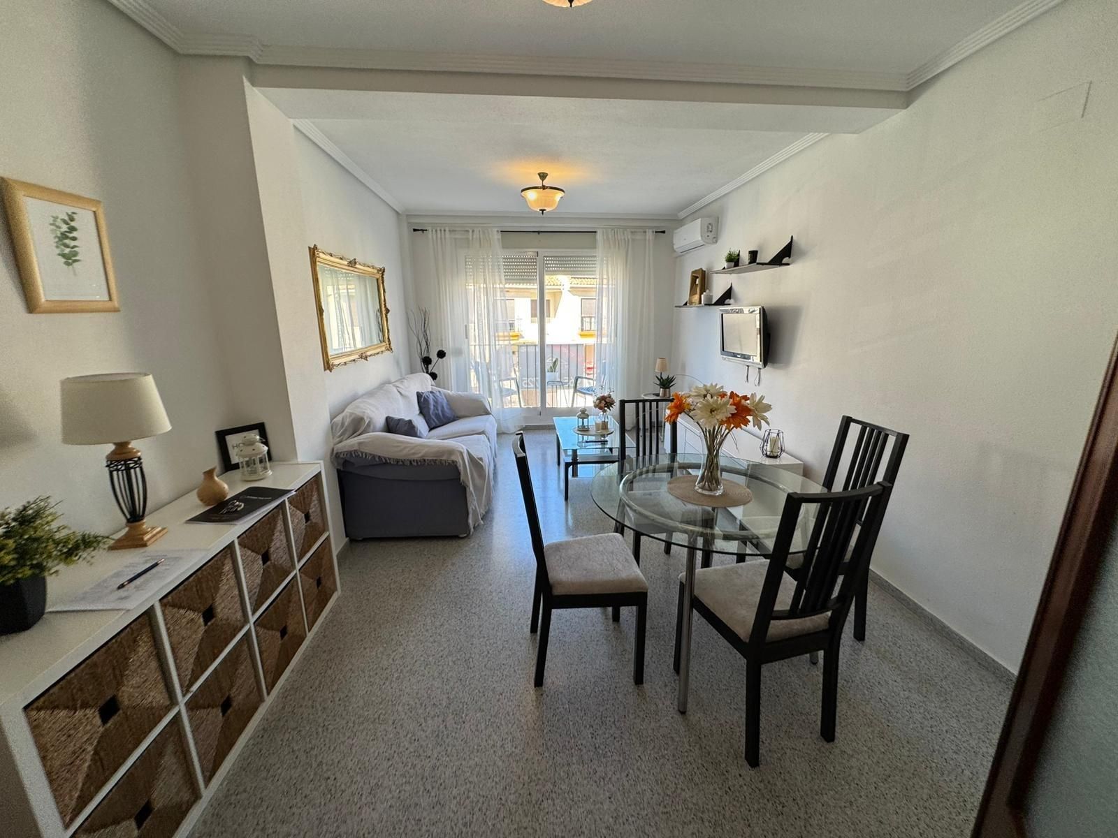 Living room of Apartment for sale in San Miguel de Salinas  with Air Conditioner and Terrace