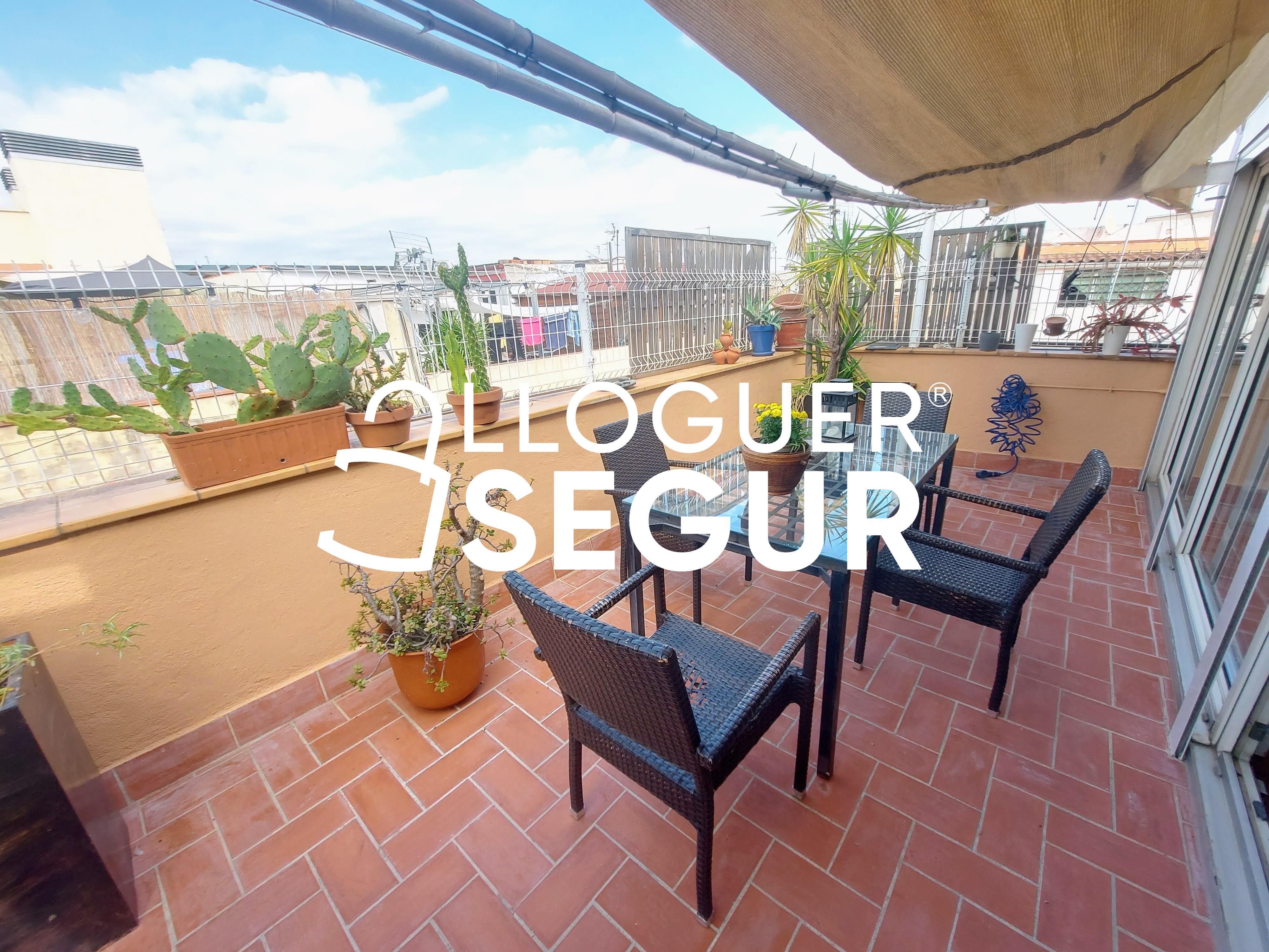 Terrassa de Loft de lloguer en  Barcelona Capital amb Aire condicionat, Terrassa i Moblat