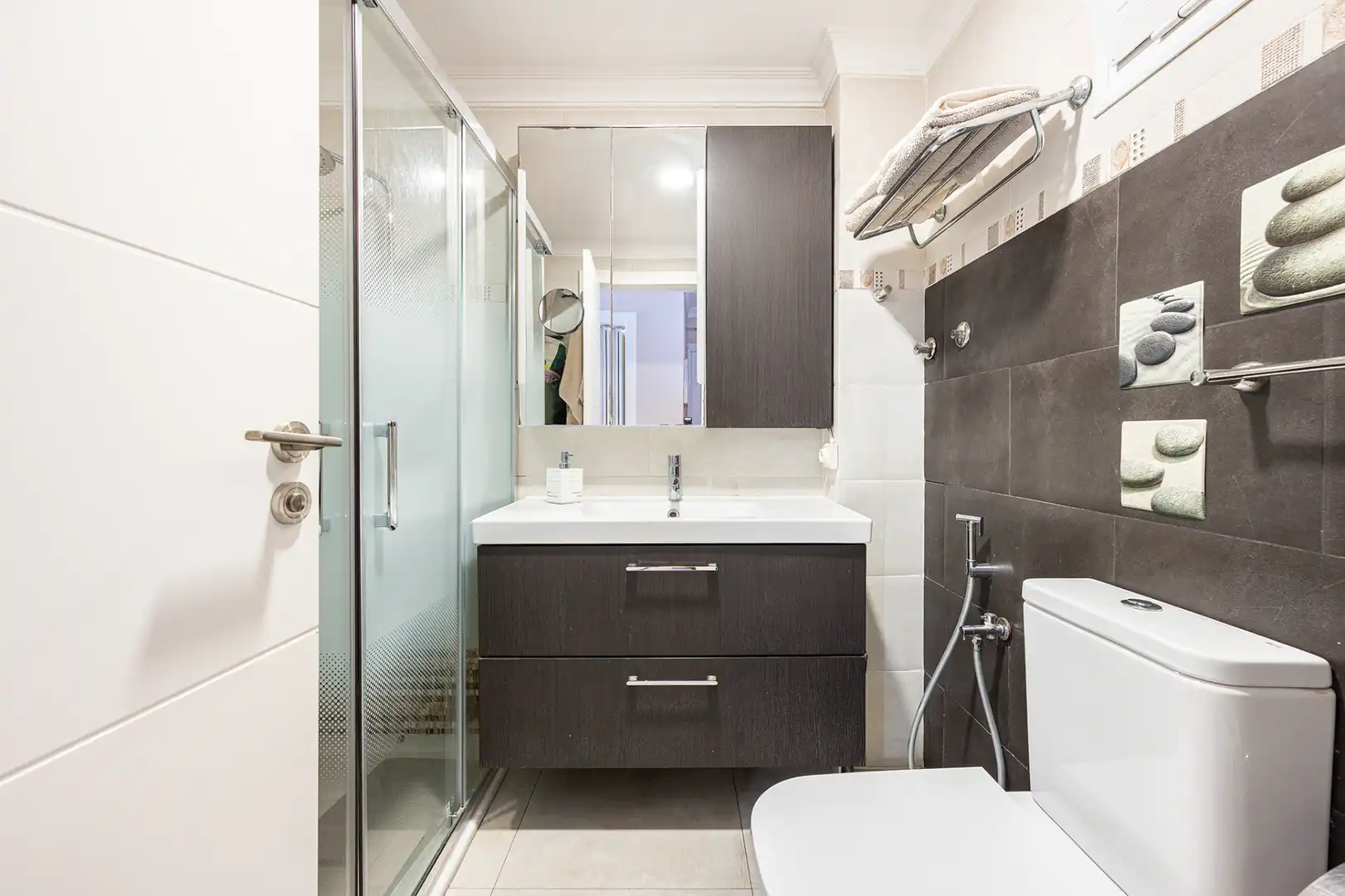 Badezimmer von Wohnung zum Verkauf in Telde mit Möbliert, Balkon und Gemeinschaftspool