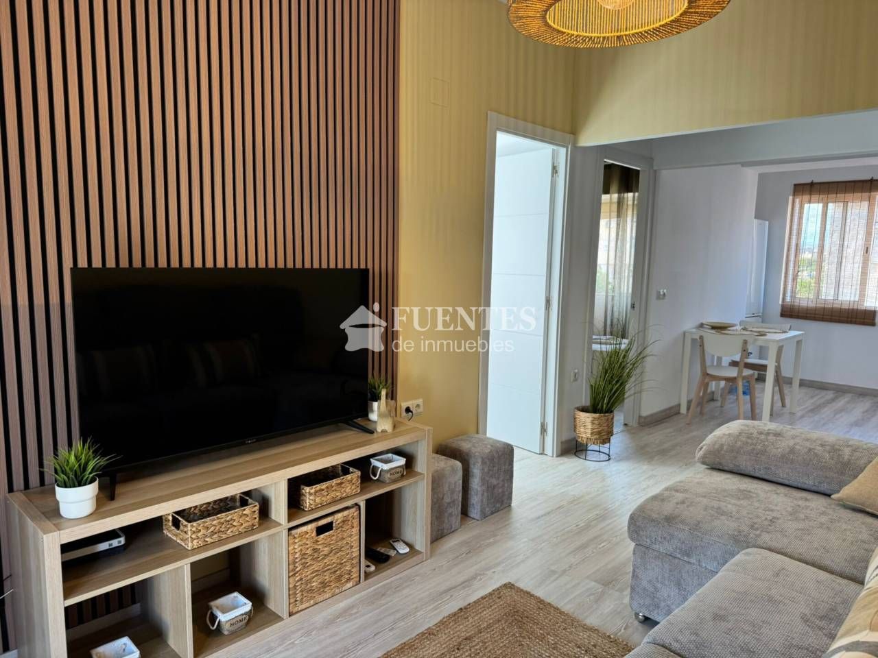 Sala de estar de Piso en venta en Alicante / Alacant con Aire acondicionado y Balcón