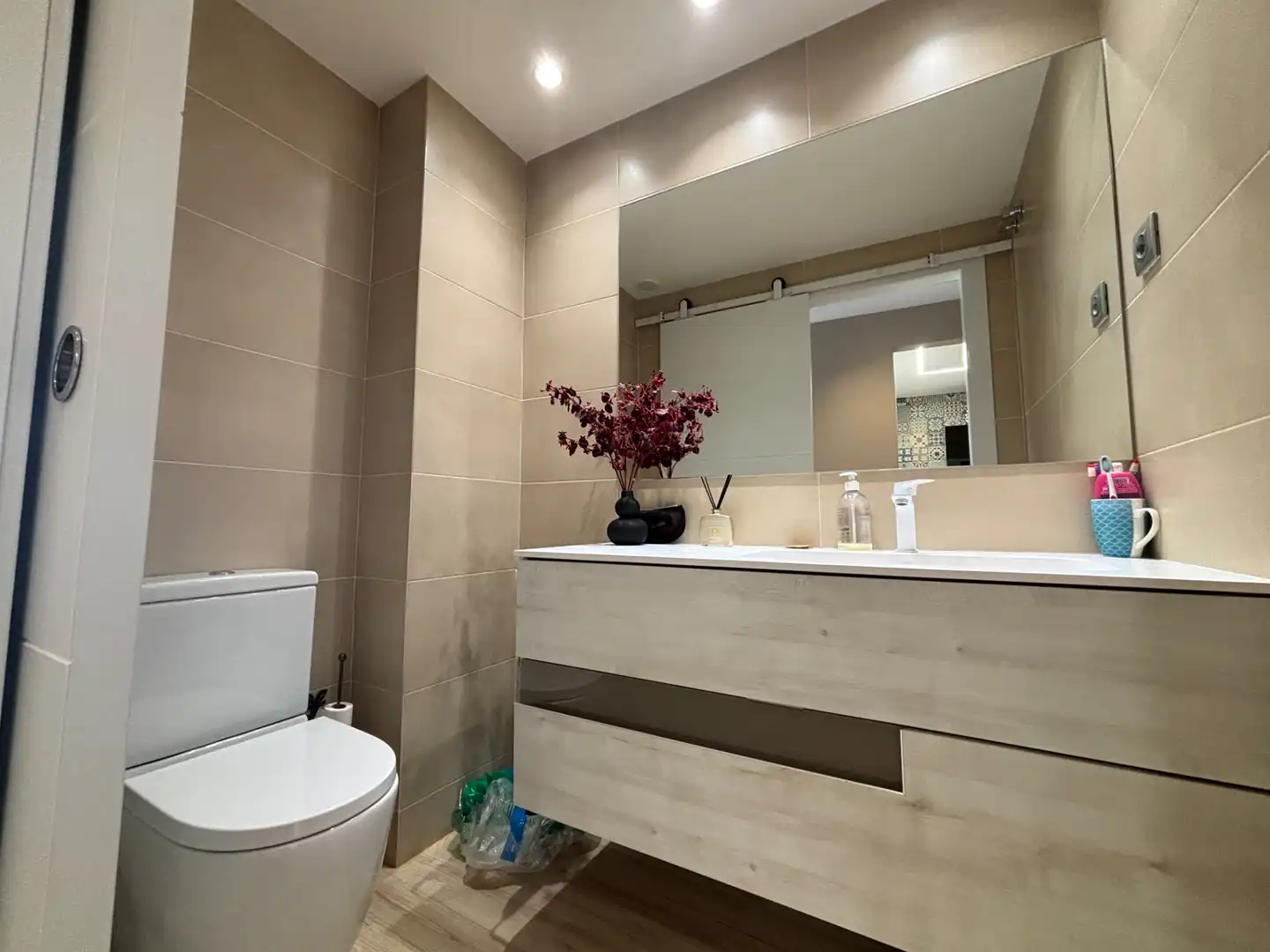 Baño de Casa adosada en venta en Lleida con Aire acondicionado, Calefacción y Parquet