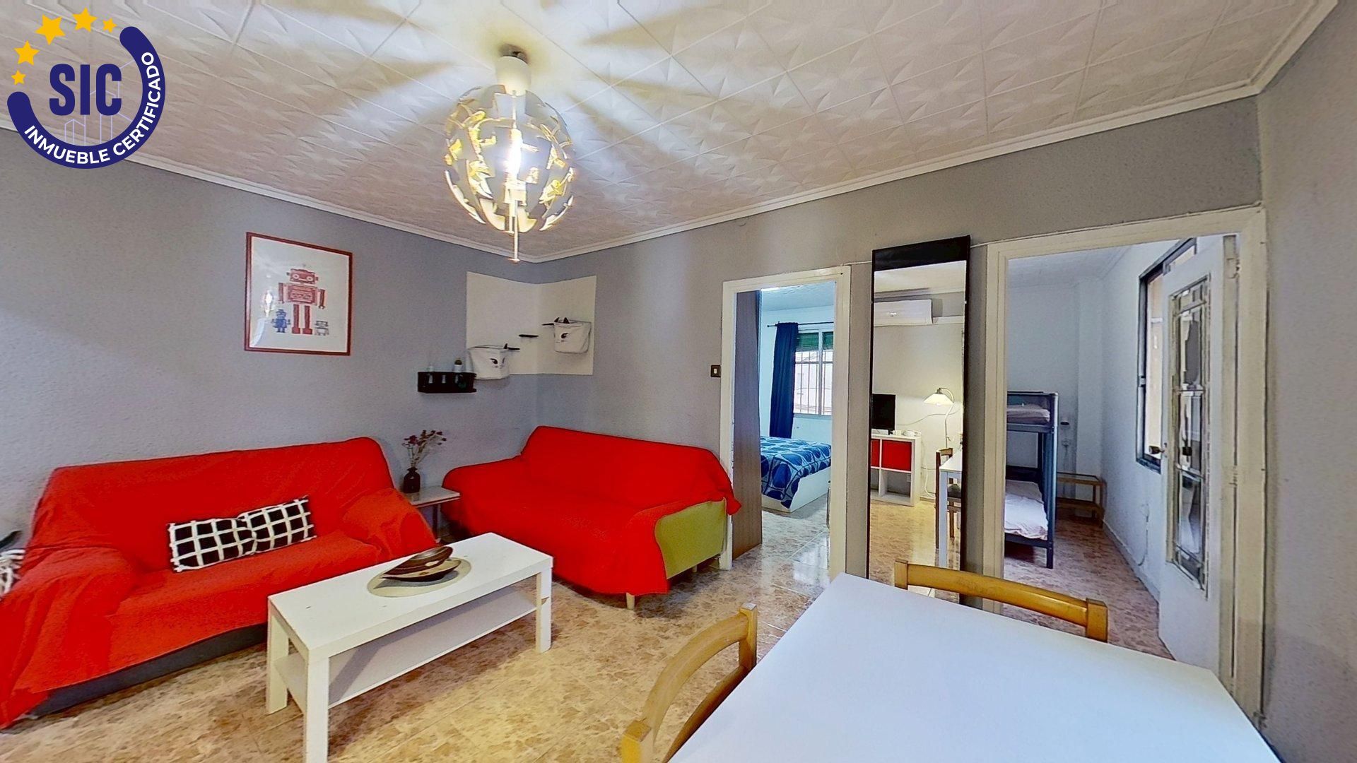 Sala de estar de Piso en venta en  Valencia Capital