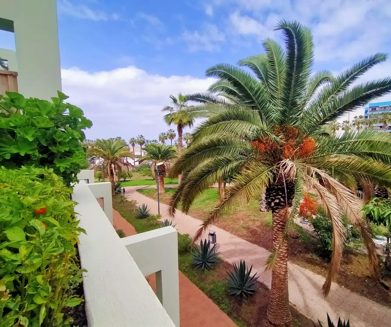 Außenansicht von Wohnung zum Verkauf in Puerto de la Cruz mit Heizung, Terrasse und Möbliert