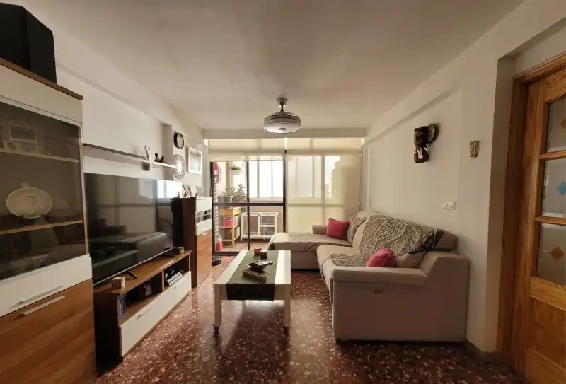 Sala de estar de Piso en venta en Málaga con Aire acondicionado, Calefacción y Terraza