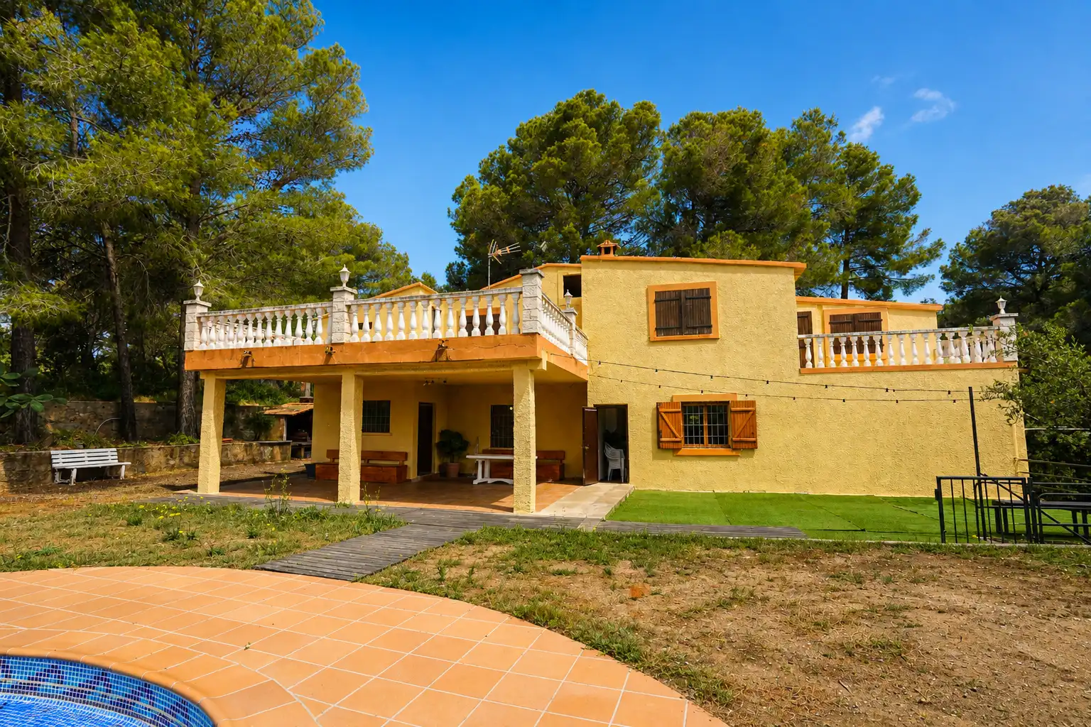 Jardín de Casa o chalet en venta en Riudecanyes con Jardín privado, Terraza y Trastero