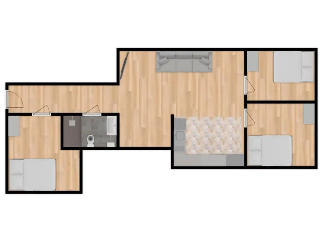 Wohnung zur Miete in Calle Rafael Campalans, La Torrassa