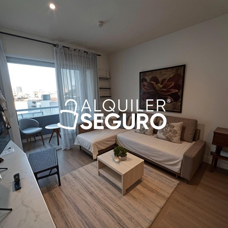 Living room of Flat to rent in  Sevilla Capital  with Air Conditioner, Terrace and Furnished