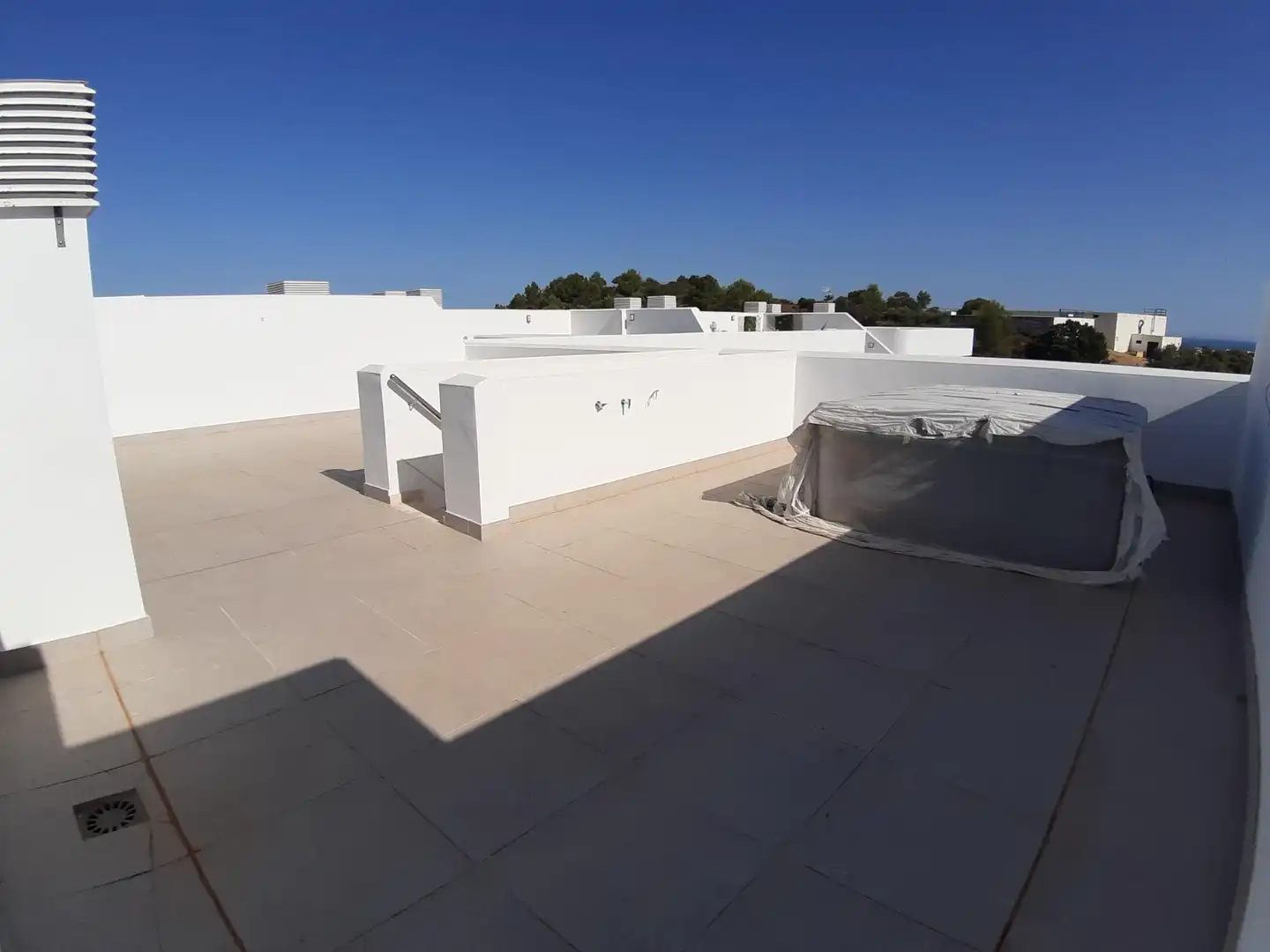 Terraza de Ático de alquiler en Fuengirola con Terraza, Trastero y Jacuzzi