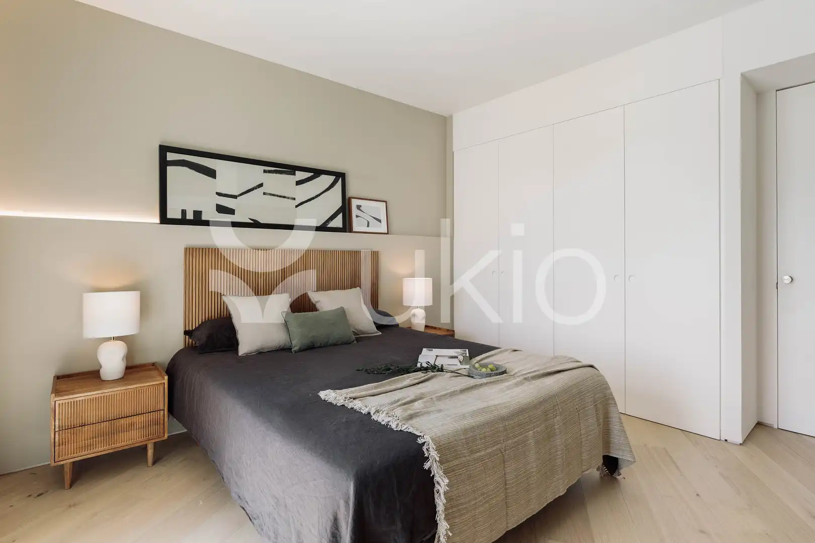 Bedroom of Apartments for rent in Barcelona  with Air Conditioner, Heating and Terrace