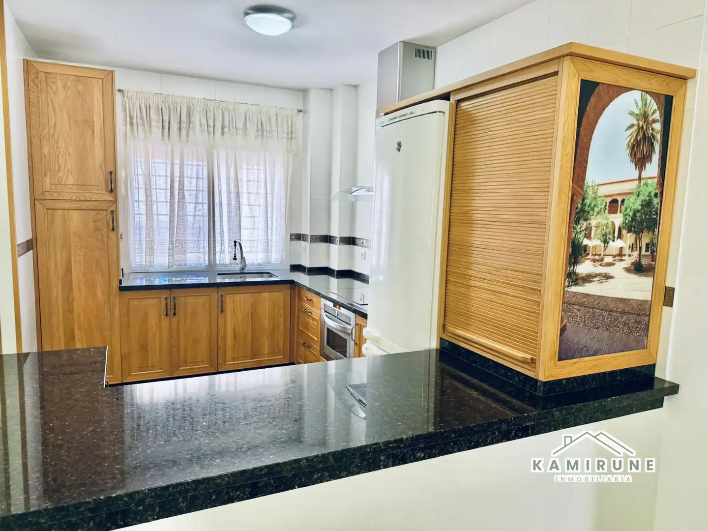Küche von Wohnung zum Verkauf in Málaga mit Klimaanlage, Heizung und Terrasse