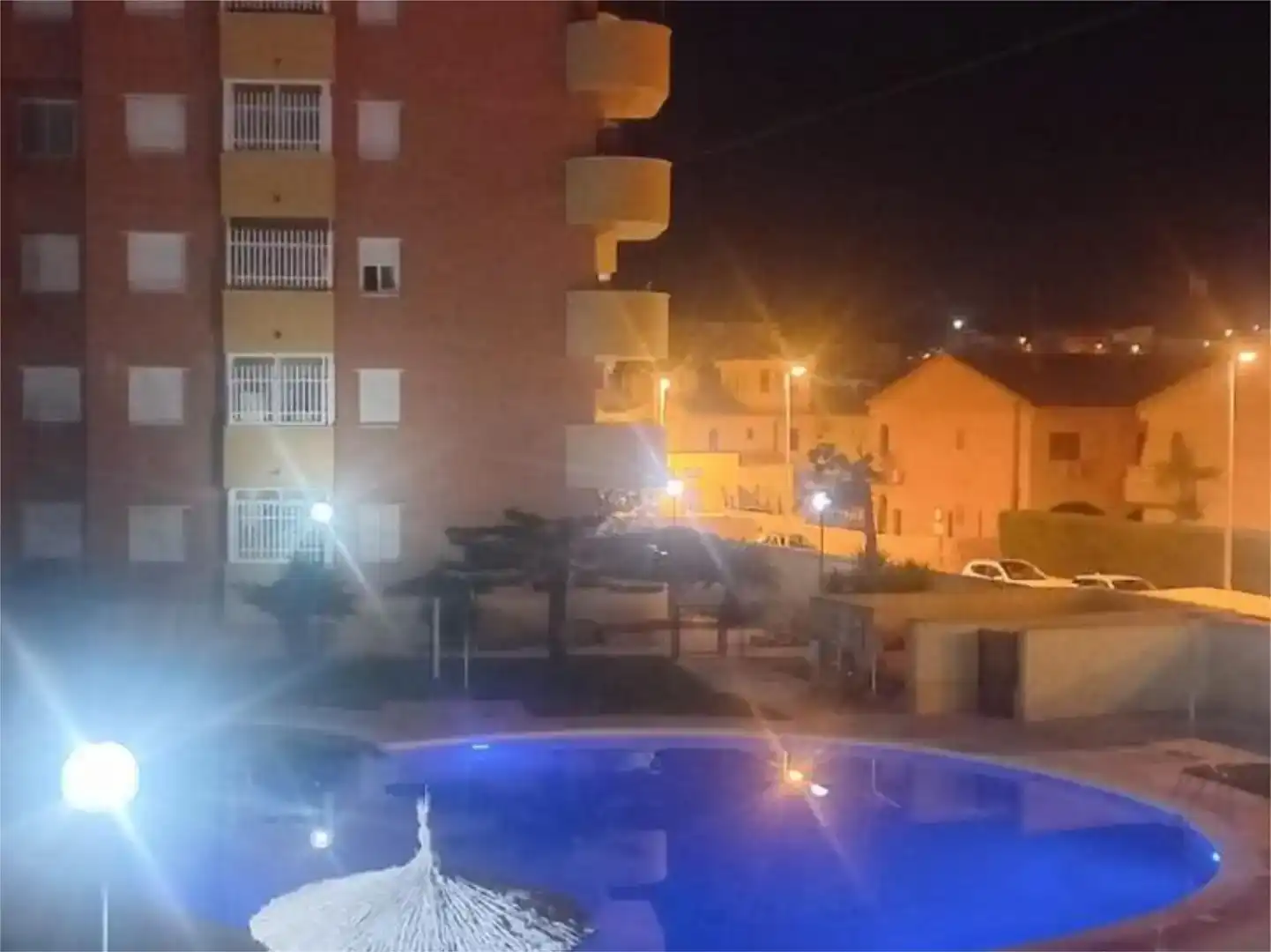 Schwimmbecken von Wohnung zur Miete in Mazarrón mit Klimaanlage, Schwimmbad und Balkon