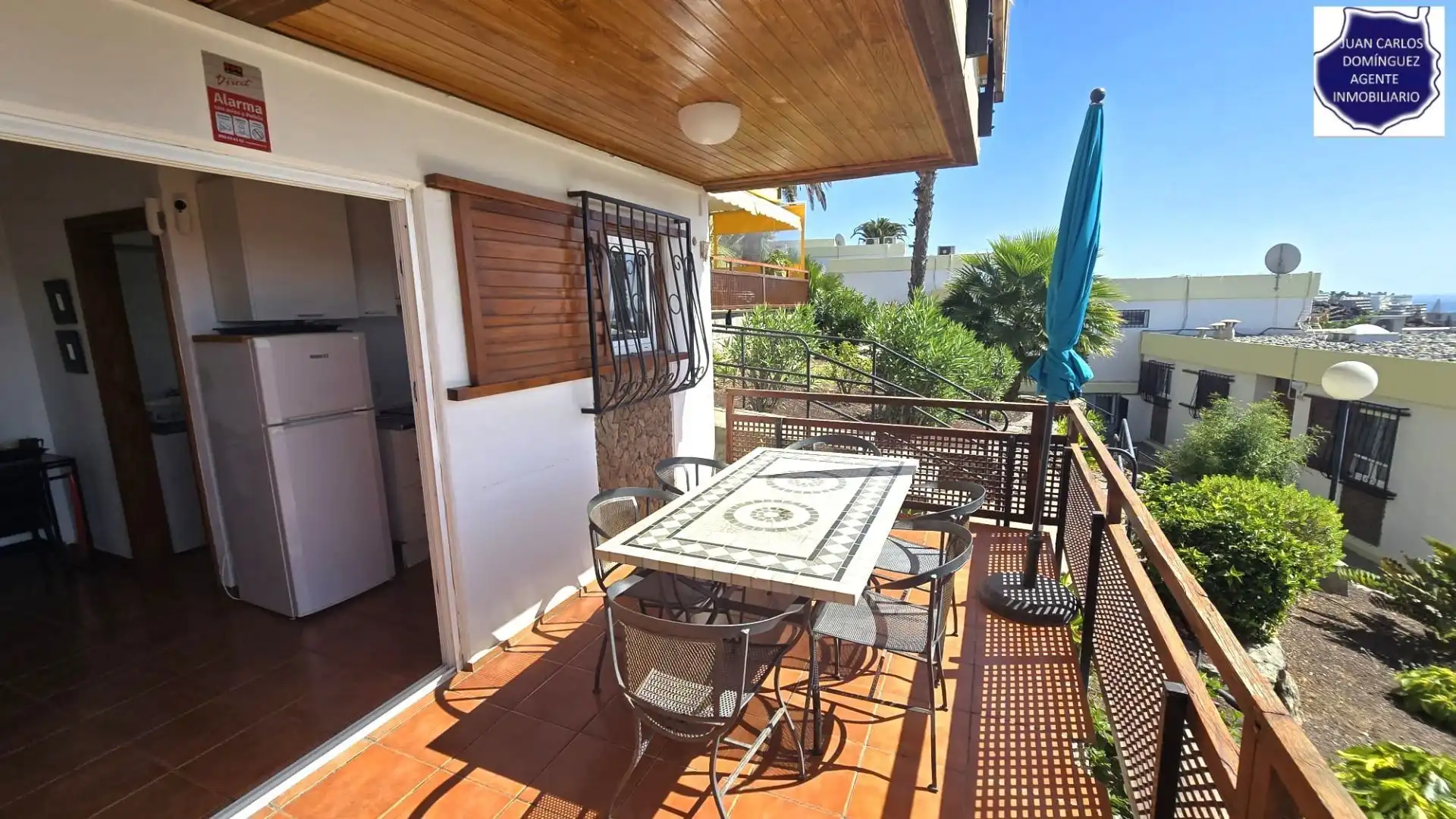 Terrace of Apartments for rent in San Bartolomé de Tirajana  with Terrace, Furnished and Community pool
