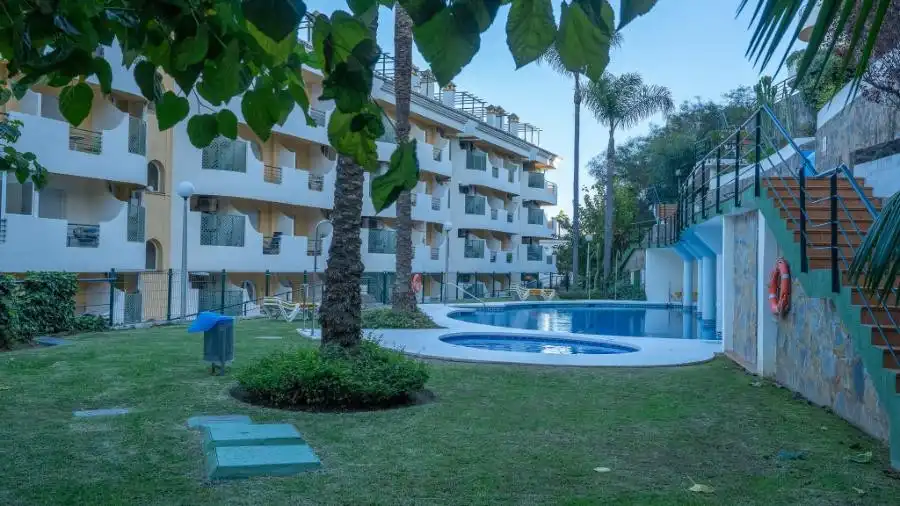 Swimming pool of Duplexes for rent in Marbella  with Air Conditioner, Terrace and Swimming Pool