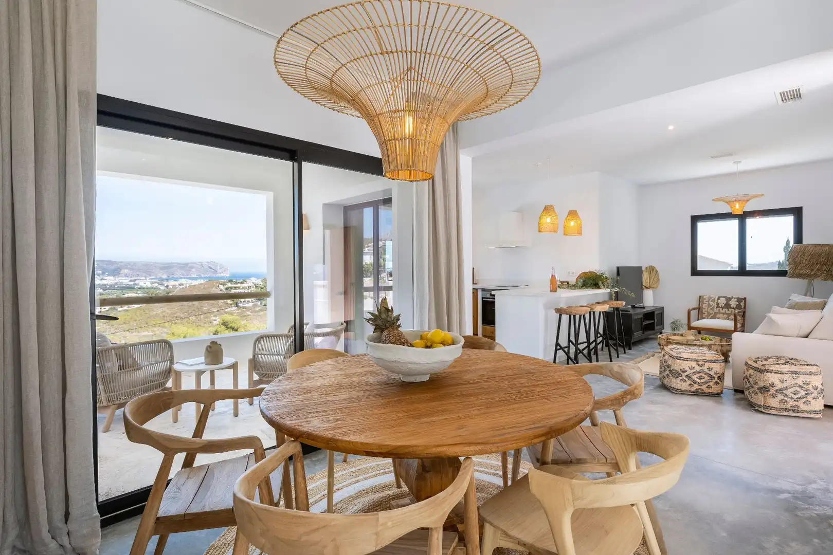 Dining room of Houses for sale in Jávea / Xàbia  with Air Conditioner, Heating and Private garden