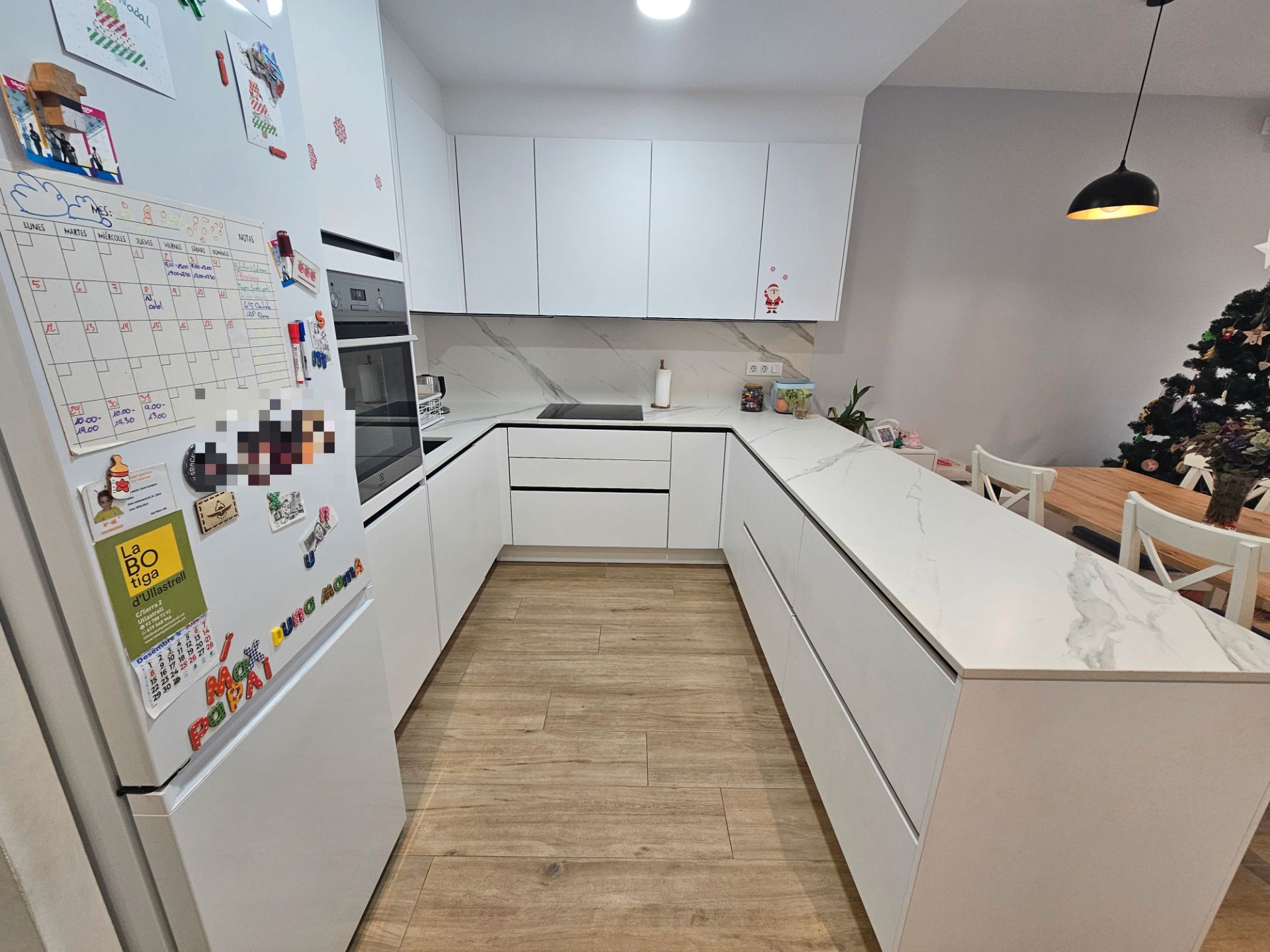 Kitchen of House or chalet for sale in Sabadell  with Air Conditioner, Heating and Terrace