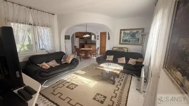 Sala de estar de Casa o chalet en venta en Jávea / Xàbia con Aire acondicionado, Calefacción y Trastero