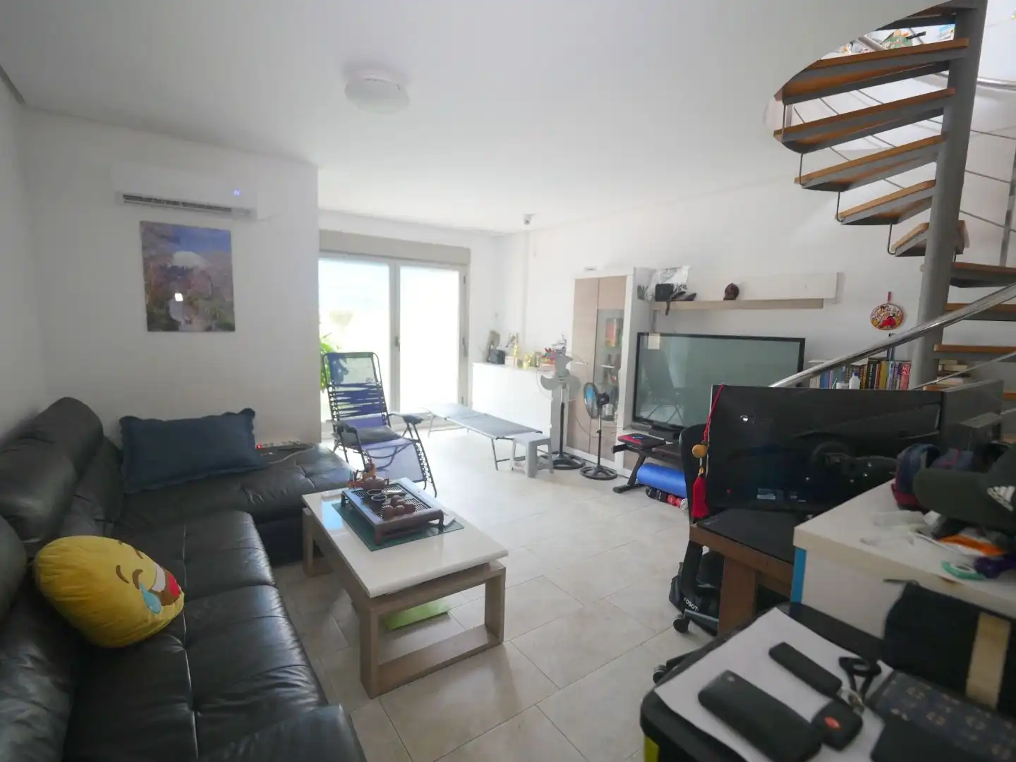 Sala d'estar de Àtic en venda en Sant Joan d'Alacant amb Terrassa, Traster i Balcó