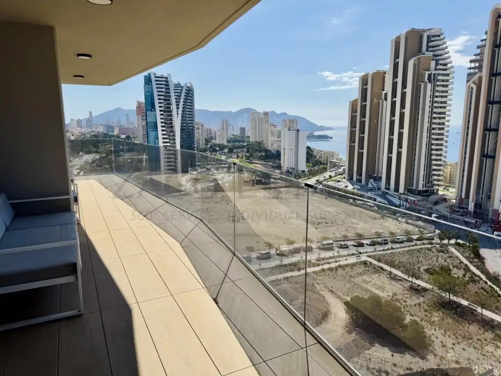 Terrasse von Wohnung zum Verkauf in Benidorm